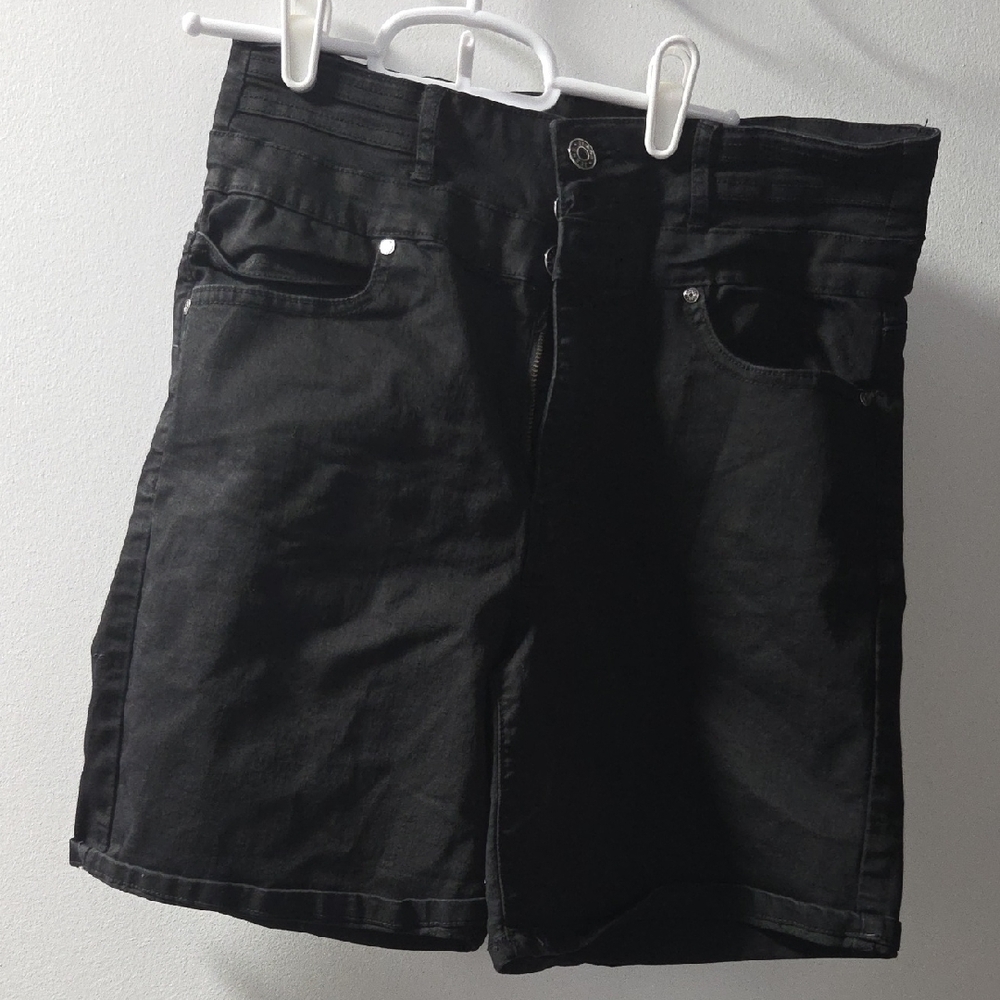 Black Women's Denim Shorts